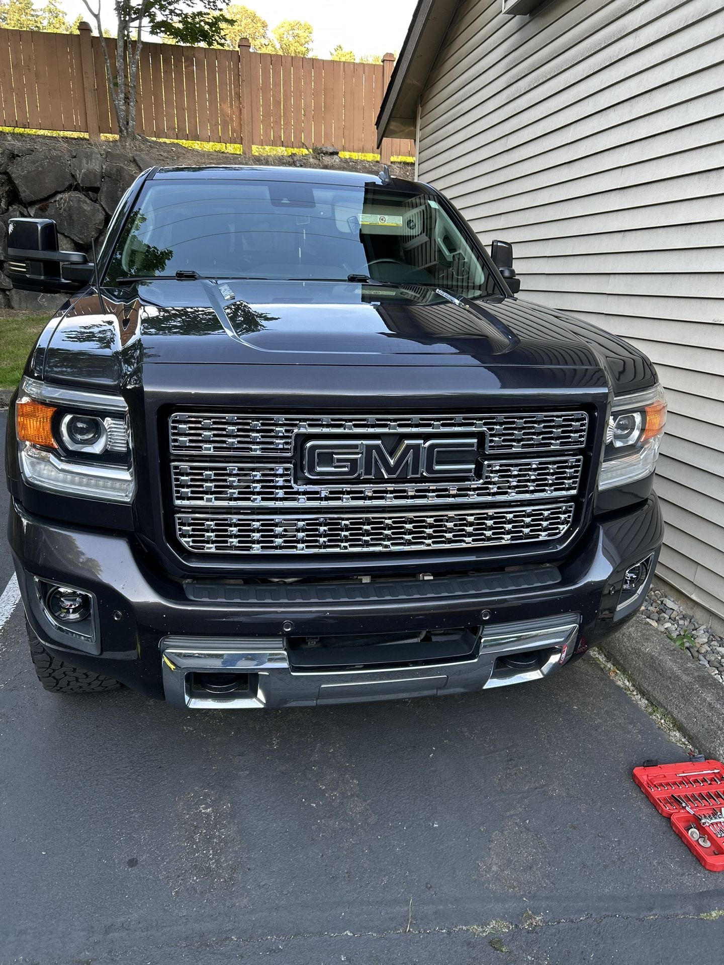 2015 GMC Sierra 2500 HD Hood Front Rear Bumpers