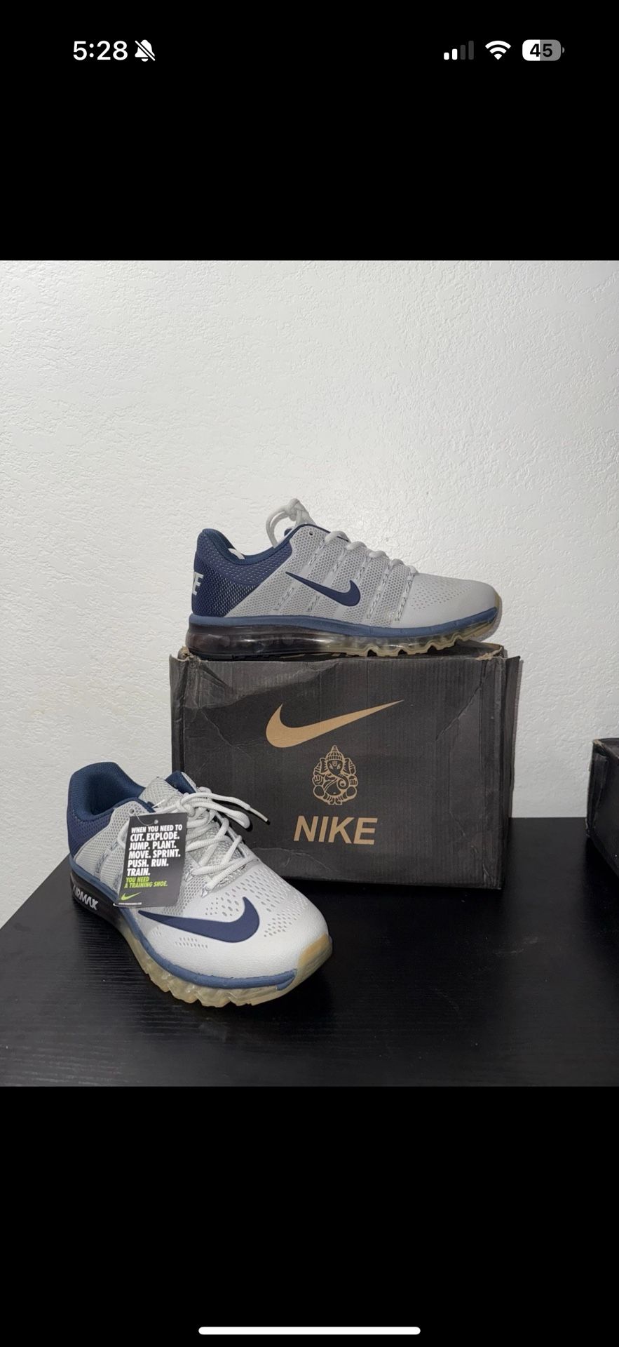 Nike Air Max 2016 size 13 men display picture 1