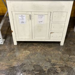 Park White Bathroom Vanity 36'' Wide