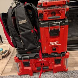 Milwaukee Packout Tool Boxes And Bag