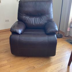 Simon Li Leather Recliner 