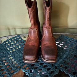 Caterpillar Western Style Cowboy Boots Size 10