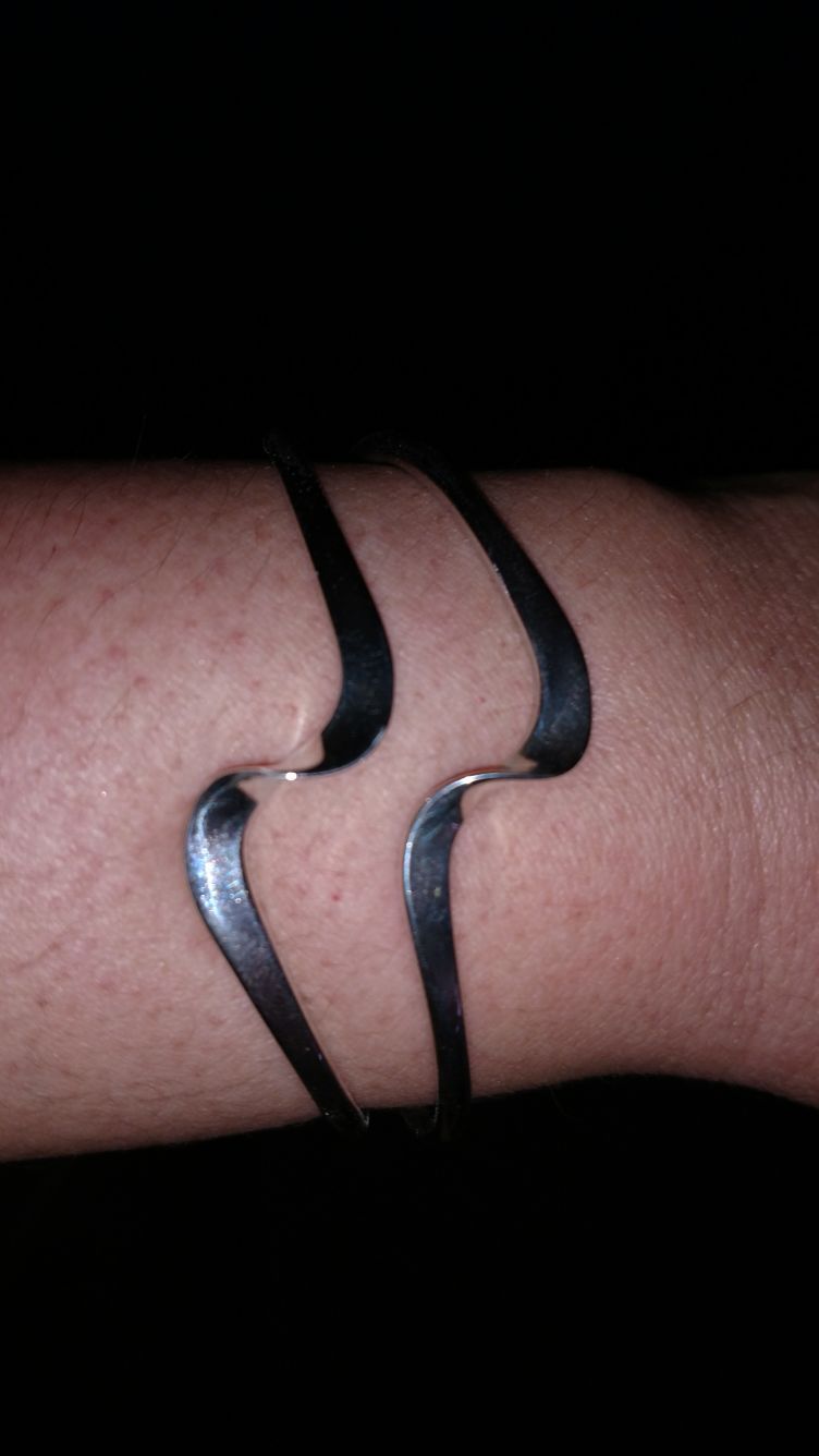 Real Silver Bracelet. Size small. $30.00. Bought at Tamaya Resort gift shop for $200.00