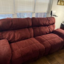 Electric Couch And Recliner 