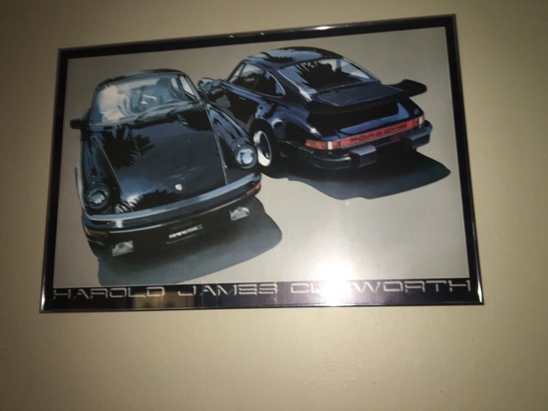 Porsche 911 sc print Harold James cleworth