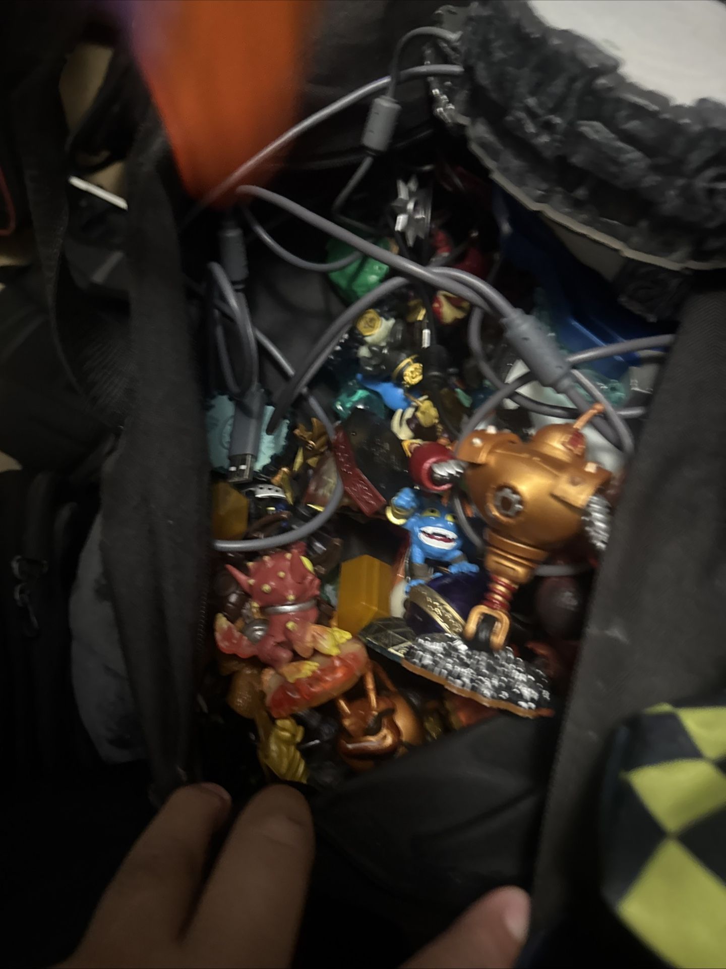 Duffel Bag And Backpack Full Of Skylanders