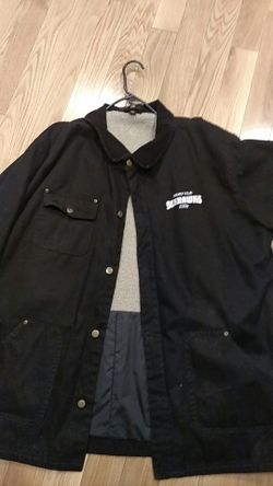 Seahawks heavy duty wool lined Reebok carrhart type jacket XL