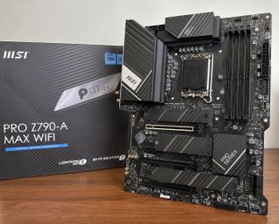 MSI PRO Z790-A MAX WIFI Motherboard – Like New