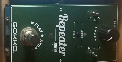 Gokko Repeater Looper Pedal (GK-27) — Barely Used