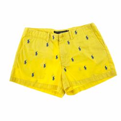 RALPH LAUREN ALL OVER PRINT PONY SHORTS Size 2 