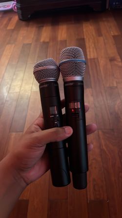 receiver Shure wireless microphones