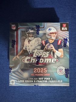 2025 Topps Chrome Football Mega Box
