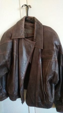 Leather jacket