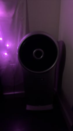 Luma fan cooler humidifier