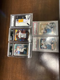 Nick Kurtz Graded Baseball Card Lot