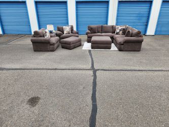 Down Feathered Sectional Sofa FREE DELIVERY