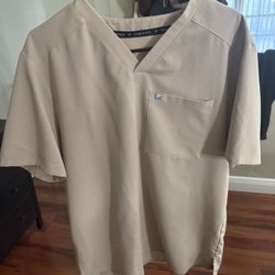 Fabletics Scrub top (L)  And Joggers (M)