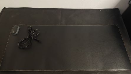 Large Heated Desk Mat with Controller(cash only)