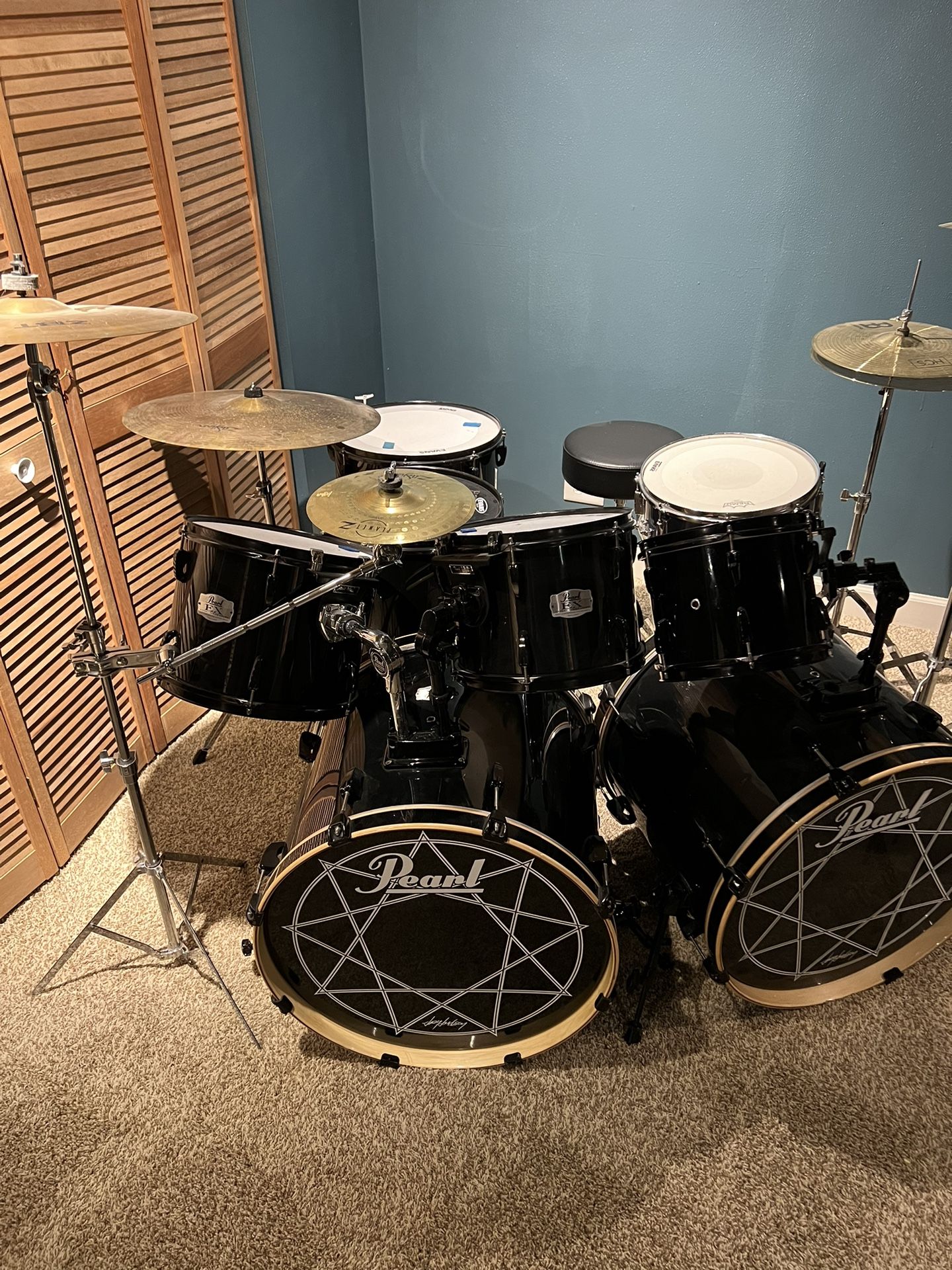 Pearl EX drum set Joey Jordison limited edition