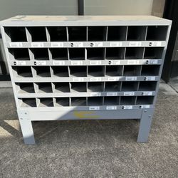 40 cubby storage bin for parts