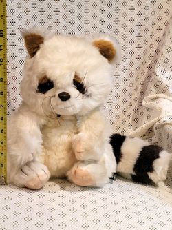 Vintage First Co. Japan Plush Raccoon