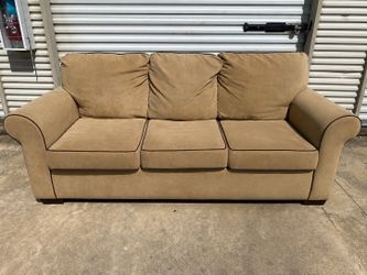 Beige 3-Seat Sofa ( H . 3ft x L. 76 inches  )