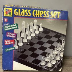 Glass Top Chess