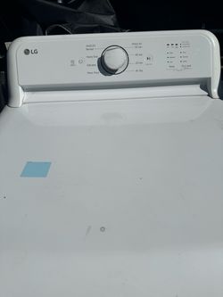 LG washer and dryer