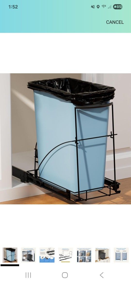 Pull Out Shelf For Trash Can NIB
