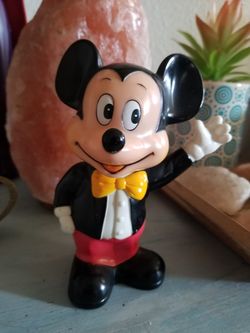 Vintage Mickey mouse piggy bank