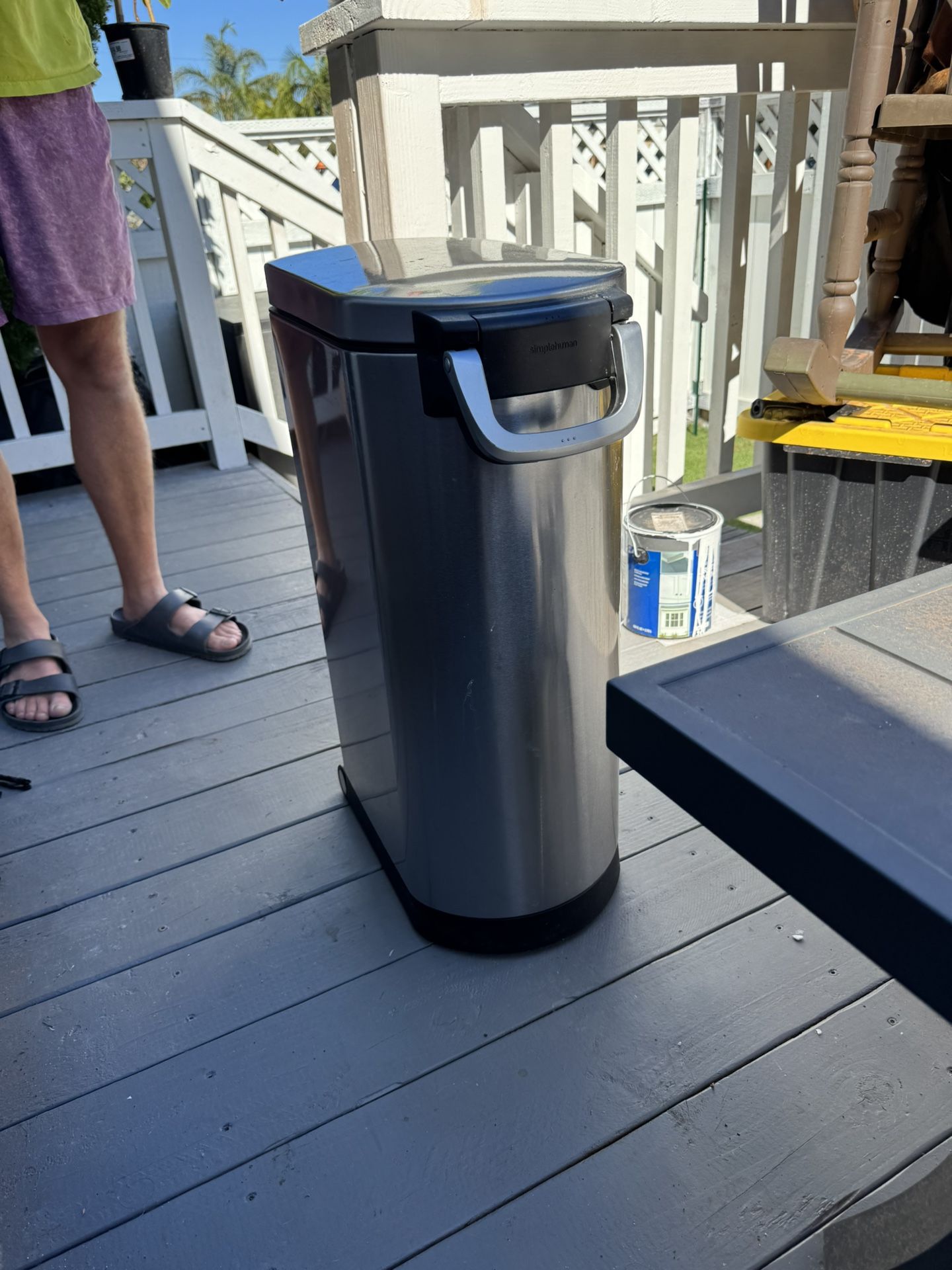 Simple Human  35liter / 40lb Locking Storage Bin