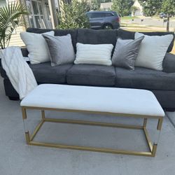 Gray Couch Sofa - Large 