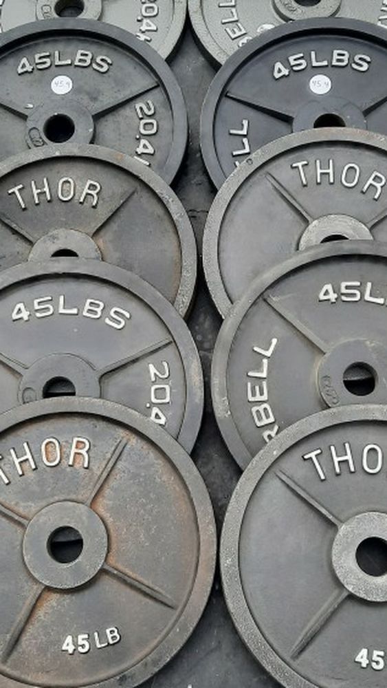 Olympic Plates 45s ($165 Per Pair)