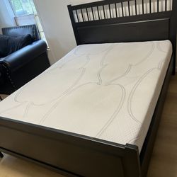 🔥IKEA Hermes Queen Bed Set – Mattress + Box – $275 for all