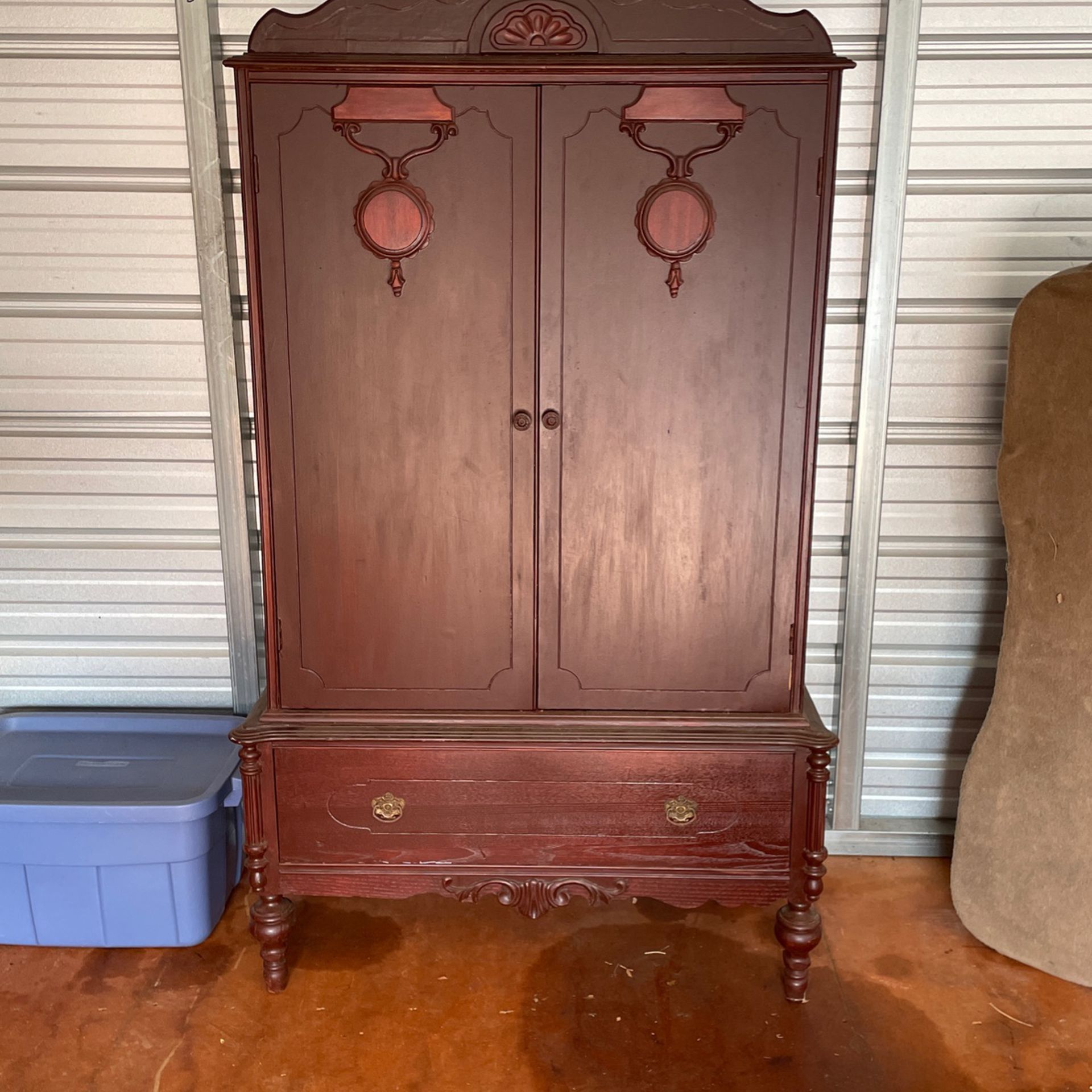  Antique armoire 