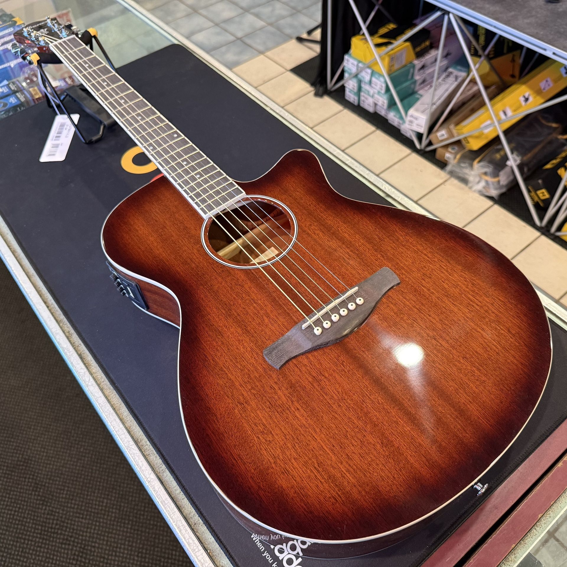 Ibanez AEG7MH Violin Sunburst Concert Acoustic Electric Guitar NEW!