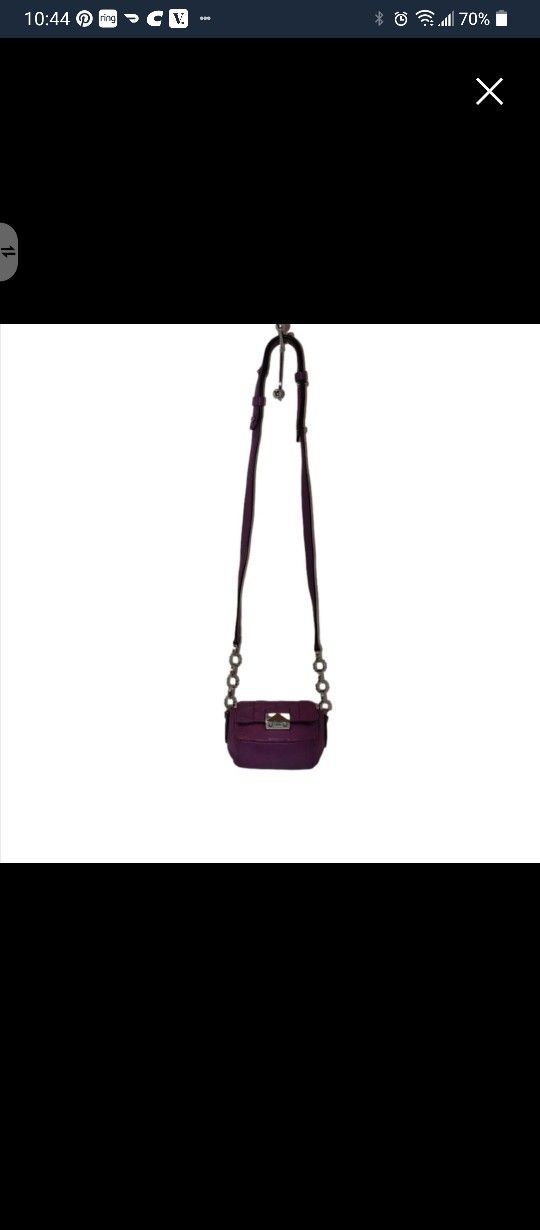 Karl Lagerfeld Paris Mini Agness Quilted Leather Crossbody