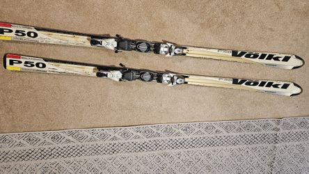 Volkl P50 with integrated Marker bindings