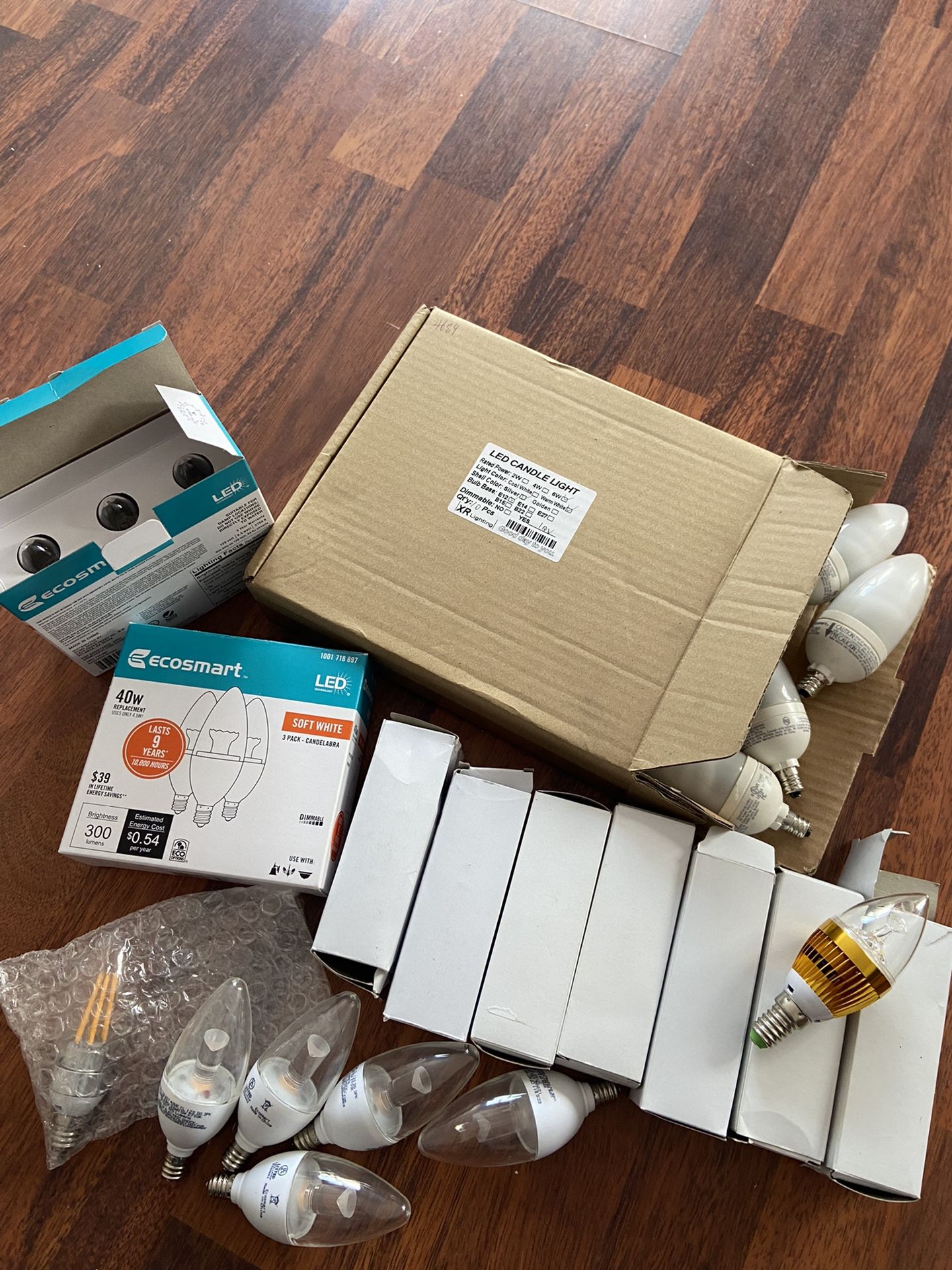 LED candle light bulbs new