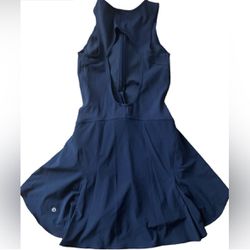 Lululemon Tennis Pickleball  Dress Navy Blue Size 4 .. Like New !