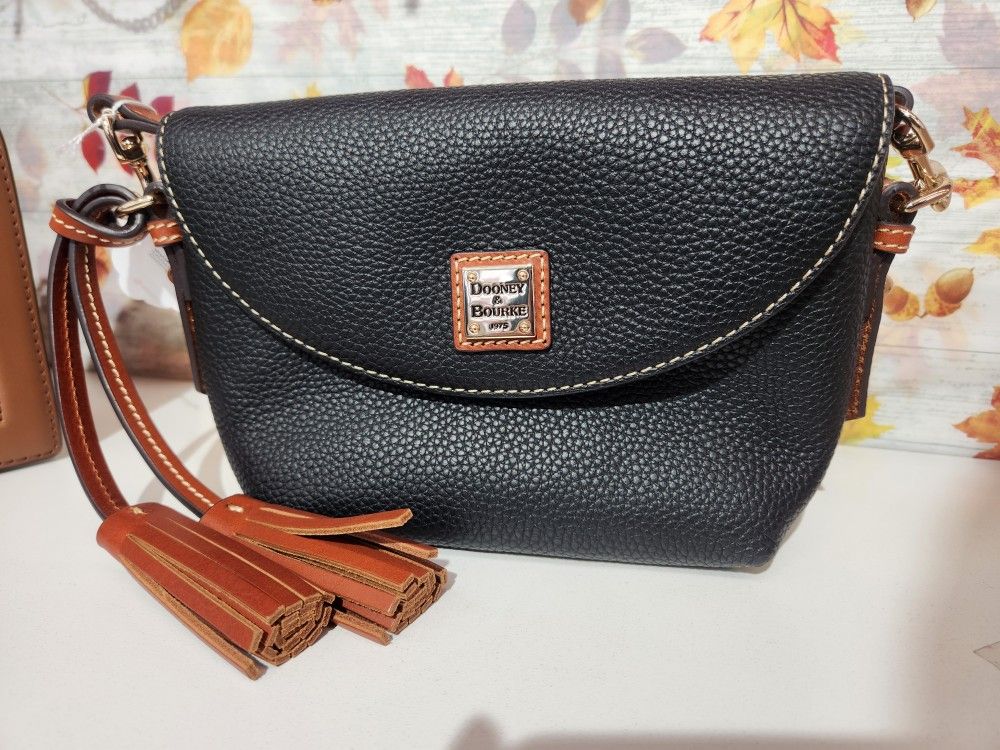 Pebble Grain Leather Crossbody