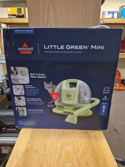 NEW Bissell Little Green Mini Portable Carpet and Upholstery Cleaner 4064