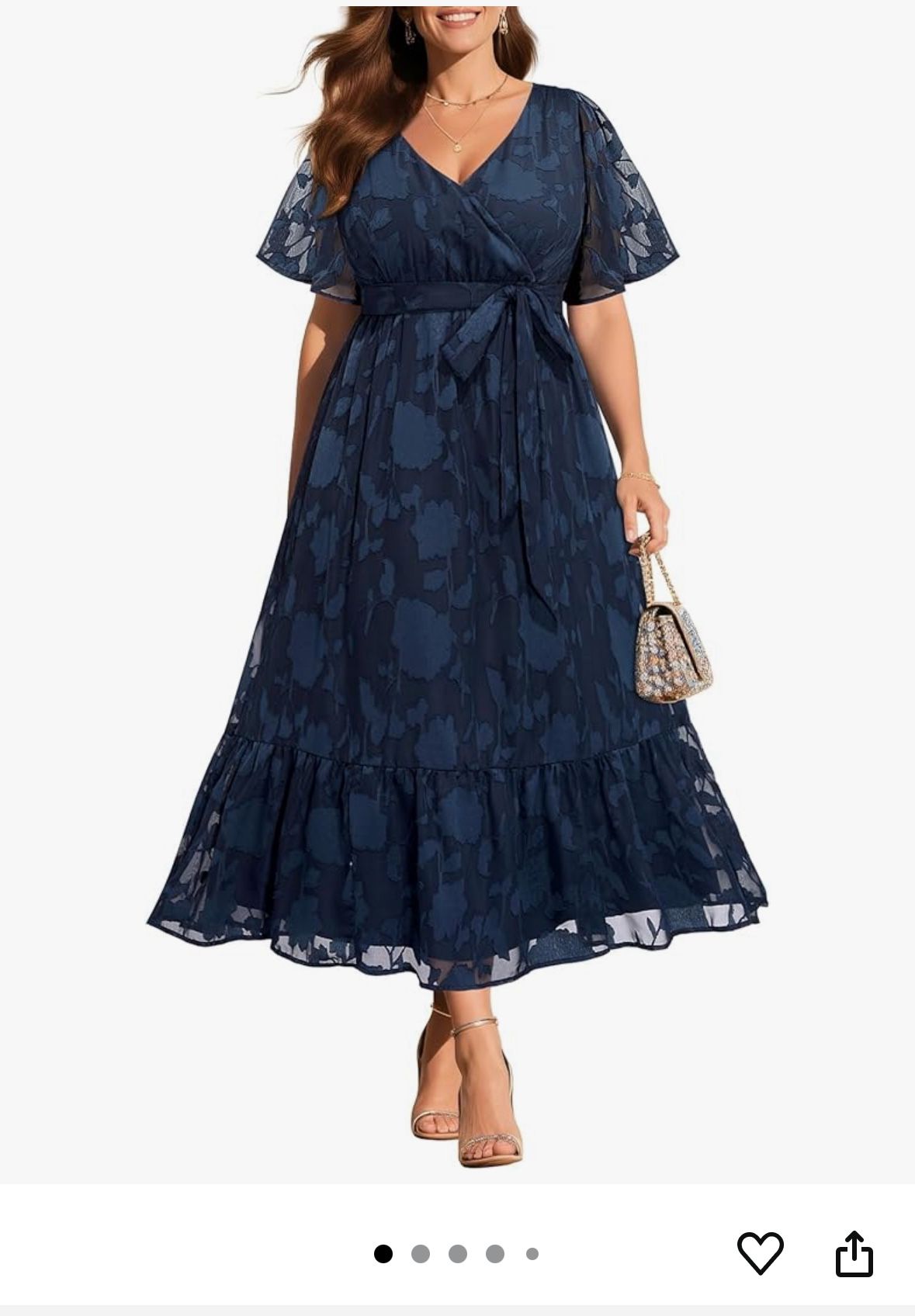 Navy Blue Dress