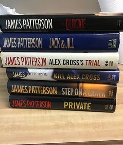 James Patterson hardcover book Lot