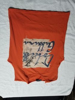 DOLCE GABBANA SLEEVELESS SHIRT FOR MEN'S 