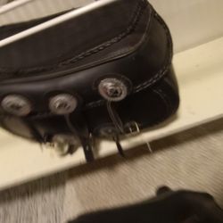 Motorcycle Harley Saddle Bags Rack Sport