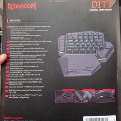 Redragon K585 DITI One Handed Mechanical Gaming Keyboard