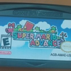 Super Mario Advance for Nintendo Gameboy Advanced GBA. Cartridge ONLY