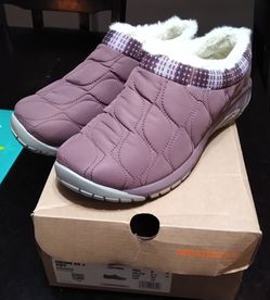 New In Box Merrell Encore Ice 4 Puffs Burlwood Mauve Women's Shoes 