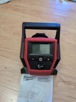 Milwaukee M12  Compact Inflator 65.00